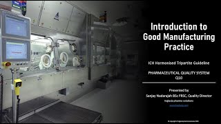 An Introduction to Good Manufacturing Practice  Pharmaceutical and Biotechnology Industry [upl. by Pippy]