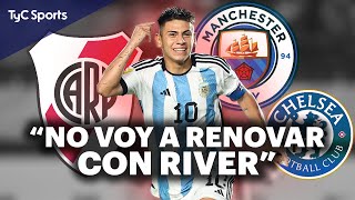 ¿QUÉ VA A PASAR CON EL DIABLITO ECHEVERRI 🔥 ENTRE RENOVAR CON RIVER Y LOS MILLONES DE INGLATERRA ⚽ [upl. by Adnala]