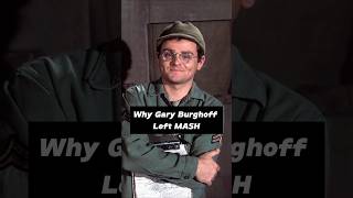 Why Gary Burghoff Departed from MASH shorts mash [upl. by Melody]