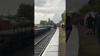 13268 passing through Eardington station steamengine train steamtrain [upl. by Cyril]