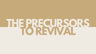 The Precursors to Revival  Evangelist Joel Revalee  09062024 [upl. by Yessej]