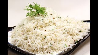 Jeera Rice  Sanjeev Kapoor Khazana [upl. by Yedok]