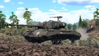 War Thunder USA  M26 Pershing Gameplay 1440p 60FPS [upl. by Semreh30]