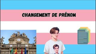 CHANGEMENT DE PRÉNOM  démarchedocuments FTM FRANÇAIS 🏳️‍⚧️ [upl. by Duster823]