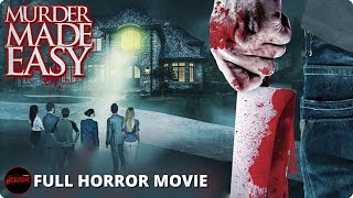 Horror FIlm  MURDER MADE EASY  FULL MOVIE  Agatha Christie style murder mystery [upl. by Letnuahs]