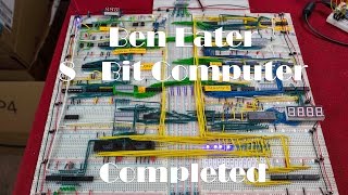 Ben Eater  8 bit breadboard computer with changes [upl. by Daniell164]