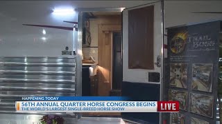 56th annual Quarter Horse Congress begins [upl. by Nahum]