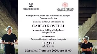 Lezione di Carlo Rovelli [upl. by Ling969]