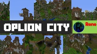 Rene  Building Oplion city MINECRAFT Wynncraft texture pack [upl. by Kissee]