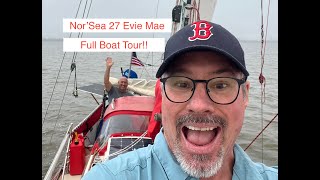 40 Nor’Sea 27 quotEvie Maequot Boat Tour [upl. by Cherise]