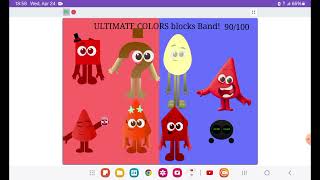 ULTIMATE COLORS BLOCKS BAND 90100 10 MORE [upl. by Ahsinyt902]