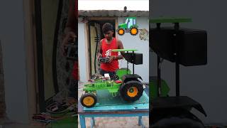 Making remote control tractor 🚜🚜dc motor electric rc rkg [upl. by Asilram445]