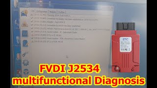 FVDI J2534 Multifunctional Interface Diagnosis Ep1 [upl. by Mansoor]