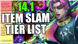 Patch 141 Item Slam Tier List  TFT Set 10 Remix Rumble [upl. by Okihcim900]