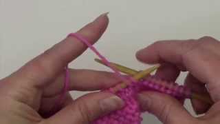 Learn to Knit Continental Style  Tutorial  Knitting Blooms [upl. by Agripina177]