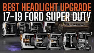 The Best amp Brightest  Ultimate Headlight Showdown  20172019 Ford Super Duty [upl. by Melamie]