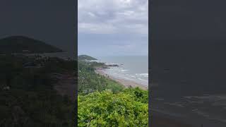 Vagator Beach Goa travel shaantrek goa nature youtubeshorts shorts vagatorbeach [upl. by Filemon]