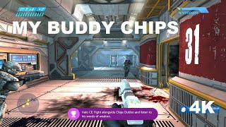 4k HDR Halo CE MCC Achievement My Buddy Chips [upl. by Neila]