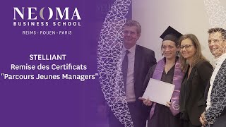 STELLIANT  Remise des Certificats quotParcours Jeunes Managersquot par NEOMA Business School [upl. by Nael]