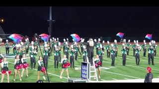 North Allegheny and Pine Richland marching bands perform our national anthem November 10 2017 [upl. by Laforge]