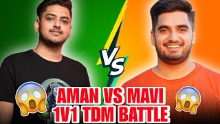 Aman VS Mavi 1v1 TDM BATTLE😱 [upl. by Yelsnia580]