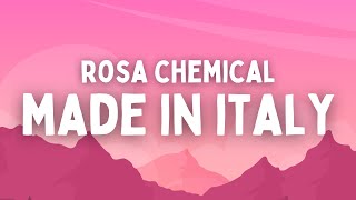 Rosa Chemical  MADE IN ITALY TestoLyrics Sanremo 2023 [upl. by Anitsyrk]