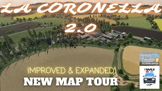 quotLa Coronella 20quot New Mod Map Tour in Farming Simulator 19 [upl. by Arhoz884]