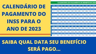 Calendário 2024 de pagamento de aposentados e pensionistas do INSS [upl. by Sarid]