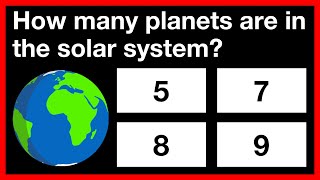 Can you pass this science quiz 🤔🪐  Solar system quiz [upl. by Kidder]