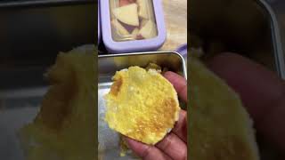 Kids lunch box specials  Egg dosa lunchboxideas youtubeshorts trending viralvideo ytshorts [upl. by Mitchell]