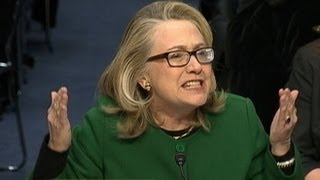 Hillary Clinton Congressional Hearing Combats Benghazi Questioning [upl. by Anaujit408]