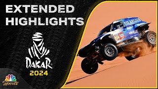 Stage 6 Day 2  2024 Dakar Rally  EXTENDED HIGHLIGHTS  11224  Motorsports on NBC [upl. by Abrahamsen]