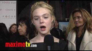 Elle Fanning on Sister Dakota at quotSomewherequot Premiere in Hollywood [upl. by Mariette612]