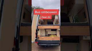 Bus ombouwen tot camper deel 22 🚌✨ [upl. by Aihsenad]