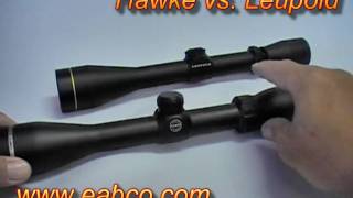 Hawke vs Leupold Rifle Scopes Early Model Hawke Endurance Scope [upl. by Akimahs]