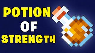 How to make a potion of strength in Minecraft 121 [upl. by Noremac]