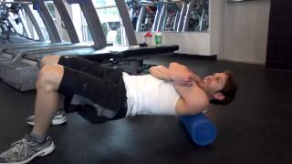 Foam roller back and subscapular [upl. by Yaf]