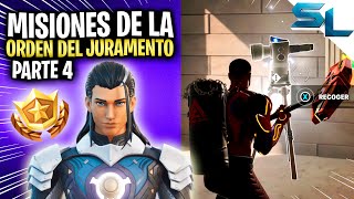 Como COMPLETAR TODAS las MISIONES DE LA ORDEN DEL JURAMENTO PARTE 4 CAPITULO 4 FORTNITE [upl. by Aldarcie]