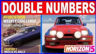 Forza Horizon 5 DOUBLE NUMBERS Forzathon Weekly Challenge Earn 10 Ultimate Wreckage skills [upl. by Priscilla]