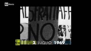 §1  Giorno amp Storia 3 luglio 1969 Torino Autunno caldo INIZIO ANTICIPATO rivolta Co Traiano [upl. by Nevad333]