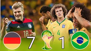 GERMANY DESTROY BRAZIL’S DREAMS IN WORLD CUP WITH SEVENGOAL AND THEY LEAVES FROM SEMIFINALS [upl. by Engapmahc]