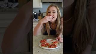 This is the best tomato and basil bruschetta recipe [upl. by Essirehs]