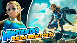 Reacciono a Zelda Tears Of The Kingdom  Zelda Direct Marzo 2023  DSimphony [upl. by Hatty]