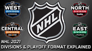 2021 NHL Division Realignment Playoff Format Explained [upl. by Ennayhs]