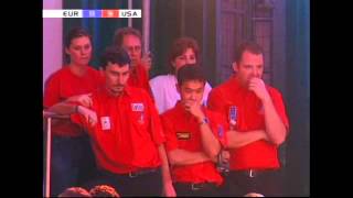 Mosconi Cup Top 5 Moments No2  Davis beats Strickland to win 2002 Mosconi Cup for Team Europe [upl. by Atsirt]