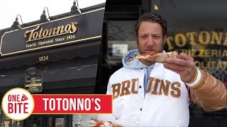 Barstool Pizza Review  Totonnos Coney Island [upl. by Luapnhoj]