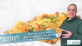 Ovenschotel Aardappel Anders met Gehakt [upl. by Faustine]