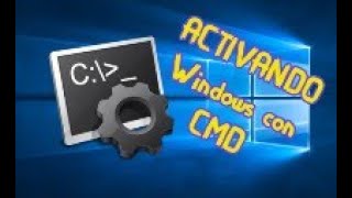 Activar WINDOWS 10 por CMD 2020 [upl. by Enttirb]