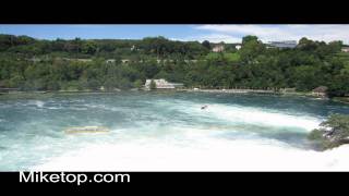 Rheinfall in Schaffhausen  Switzerland [upl. by Wimsatt]