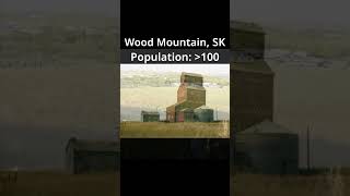 Random Canadian towns Wood Mountain SK shorts shortsfeed canadatourism canadatravels [upl. by Nodrog954]